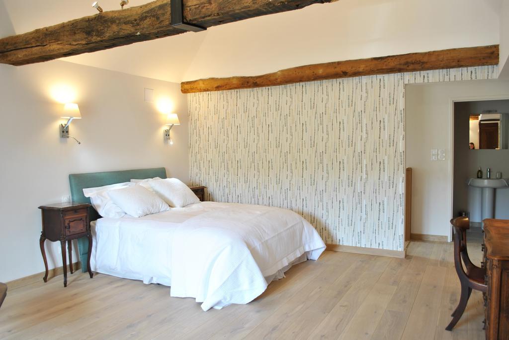 Le Manoir De La Vieille Douve Bed and Breakfast Bourg-d'Ire Habitación foto